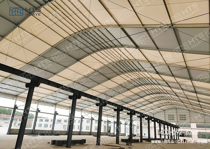 建造仓储大棚对短期内急需工业仓储或一时工厂的企业有很大援手