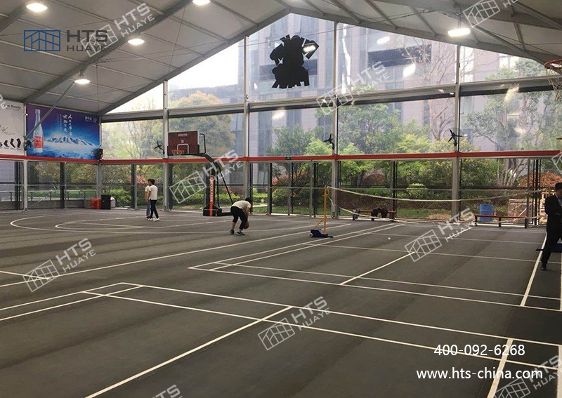 装配式篷房篮球馆已经成为解决运动空间不及问题的新选择