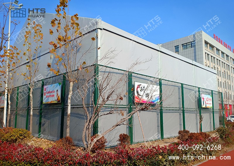篷房羽毛球馆解锁全天候运动新履历