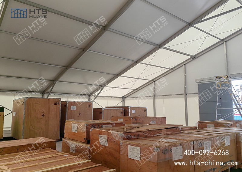 成功推出铝合金仓储篷房，，，，，，，为企业带来了全新的仓储履历