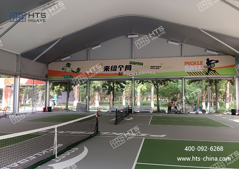当潮水匹克球赶上铝合金篷房，，，，，，碰撞出运动新活力！