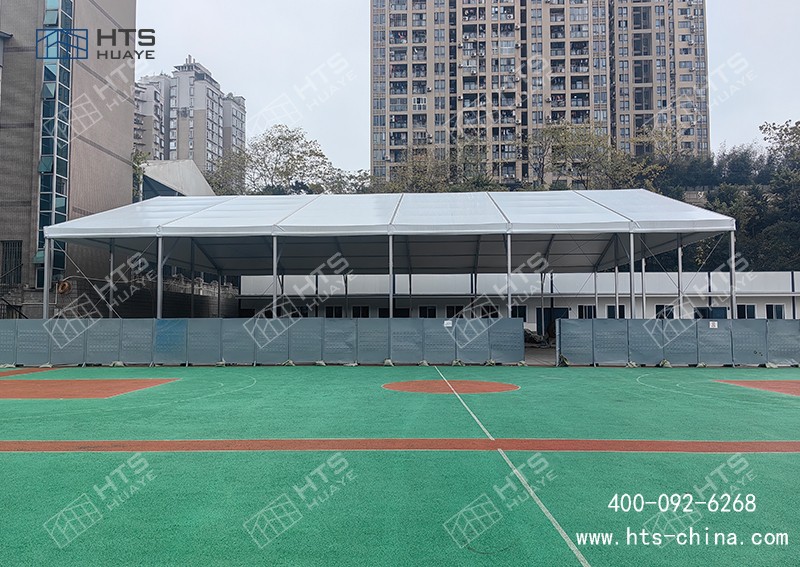 这款室表篮球场篷房值得在更多处所推广利用