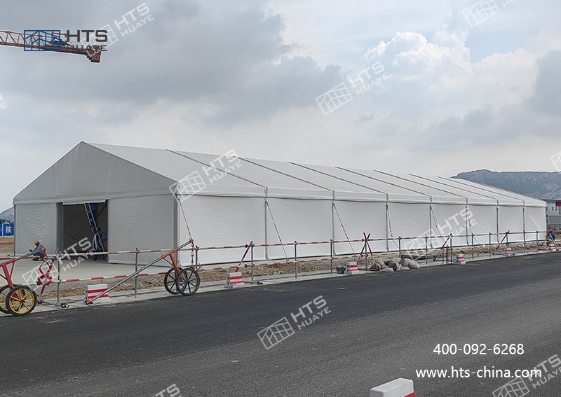 抗 13 级台风！这款工业铝合金仓储篷房，，，，，，，，解锁企业一时空间新规划