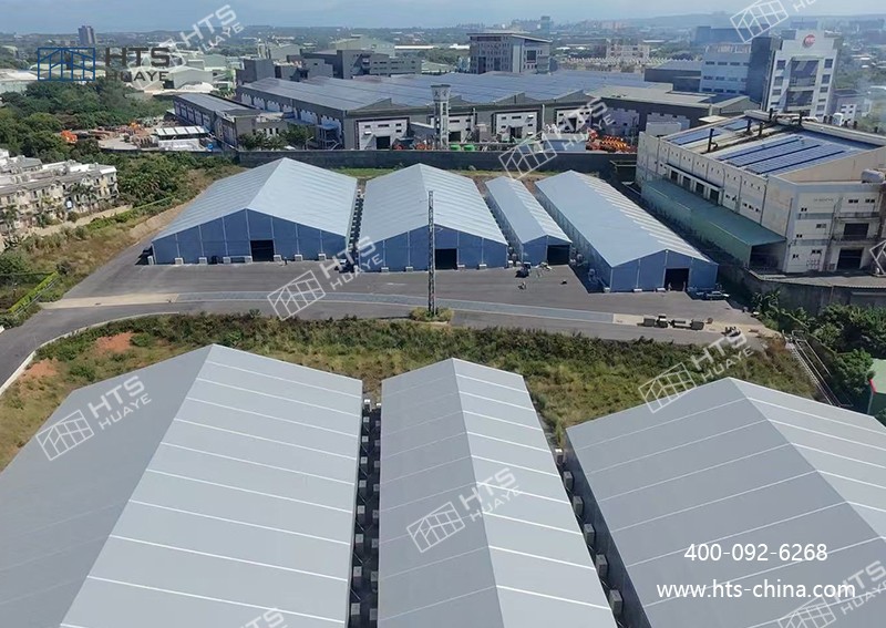 抖圈为du而生海特斯近 2 万㎡仓储篷房圆满搭建!9 座铝合金篷房集群彰显品质实力 抖圈为du而生海特斯近 2 万㎡仓储篷房圆满搭建!9 座铝合金篷房集群彰显品质实力