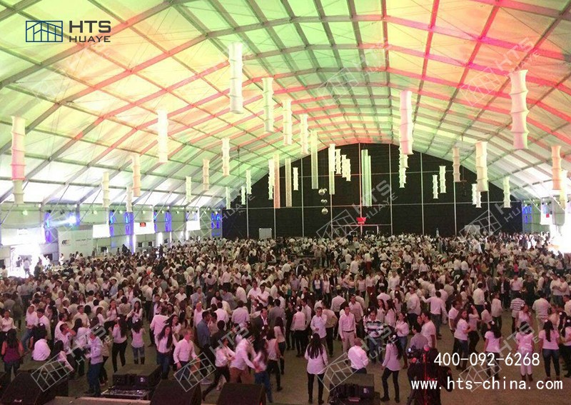 抖圈为du而生海特斯助力哥伦比亚！4560㎡Polygon 篷房 20 余天高效交付