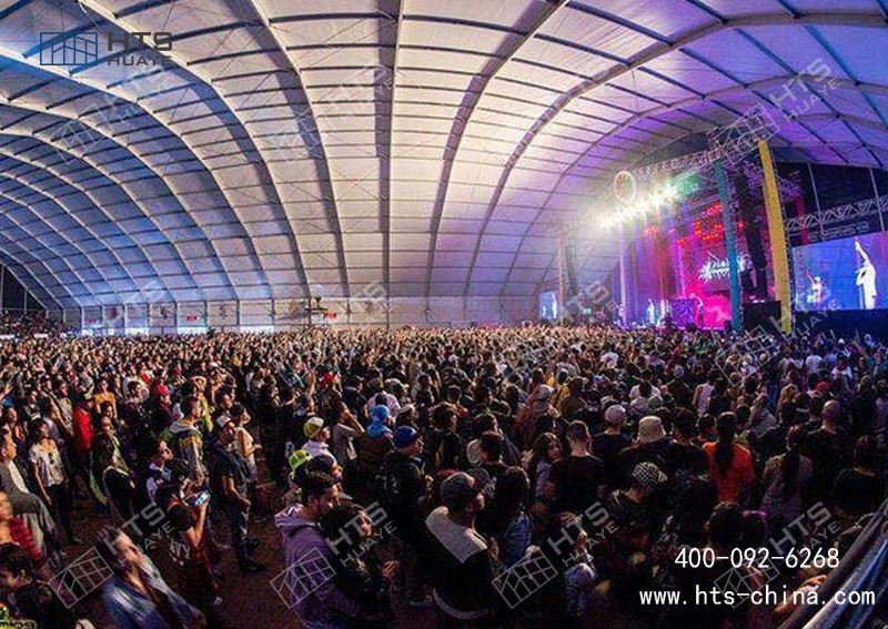 抖圈为du而生海特斯助力哥伦比亚！4560㎡Polygon 篷房 20 余天高效交付