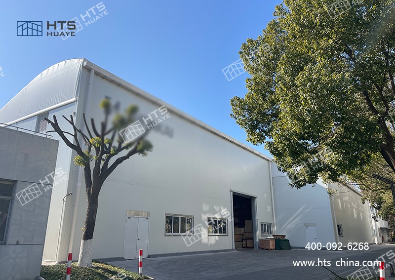 仓储篷房为造作业量身打造边出产边扩建的解决规划